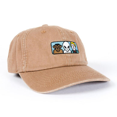 Alien Workshop Hat Missing Link Brown Embroidered