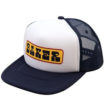Baker Hat Semi Drunk Trucker Mesh Navy/White