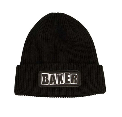 Baker Beanie (Black) Brand Logo Patch