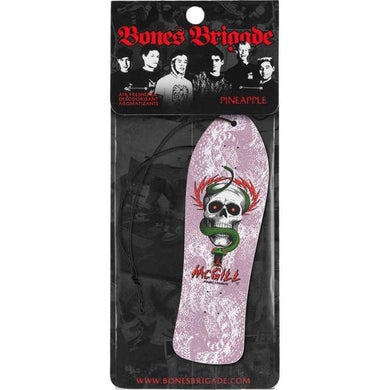 Bones Brigade Air Freshener Mike Mcgill White