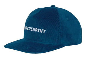 Independent Hat Beacon snapback Slate blue