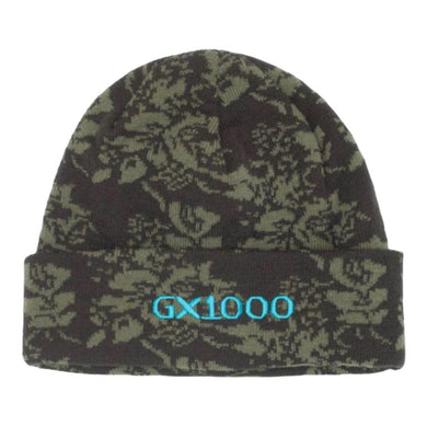 GX1000 Beanie Floral Green