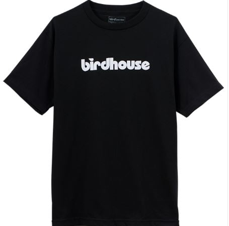 Birdhouse Tee Toy Logo Black Large