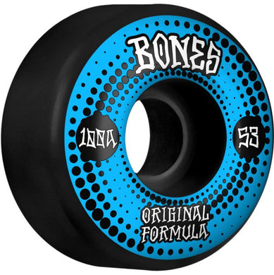 Bones Originals 53mm V5 Sidecut 100A Black