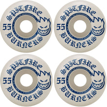 Load image into Gallery viewer, Spitfire Wheels 55mm 99a Bighead Shape White/Blue