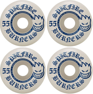 Spitfire Wheels 55mm 99a Bighead Shape White/Blue