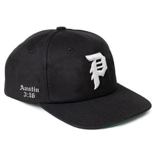 Load image into Gallery viewer, Primitive Hat Austin Chrome Snapback Black