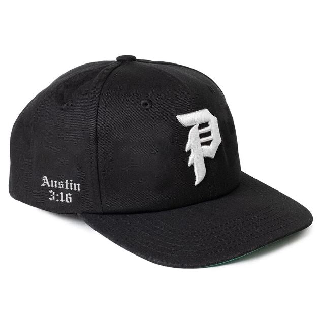 Primitive Hat Austin Chrome Snapback Black