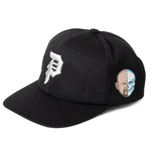 Primitive Hat Austin Chrome Snapback Black