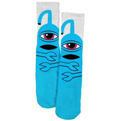 Toy Machine Socks Sect Hug Sky Blue