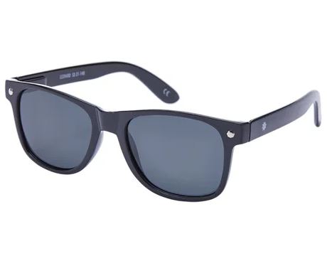 Glassy Leonard Black Polarized