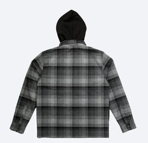 DGK Bliss Flannel Shacket Charcoal
