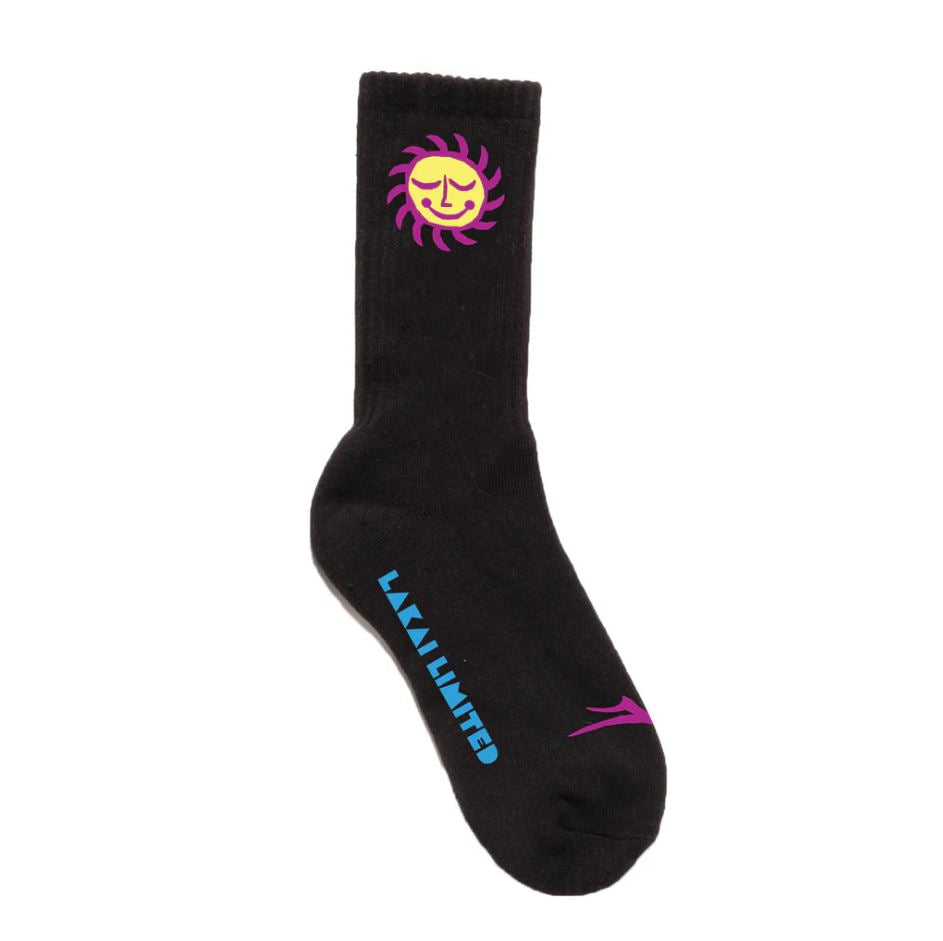 Lakai Socks Sunny Crew Black