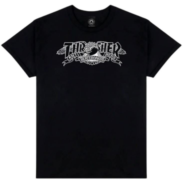 Thrasher Tee Anti Hero Mag Banner Black