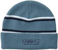 Krooked Beanie Eyes Cuff Blue