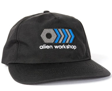 Alien Workshop Hat Bolt Black Strapback