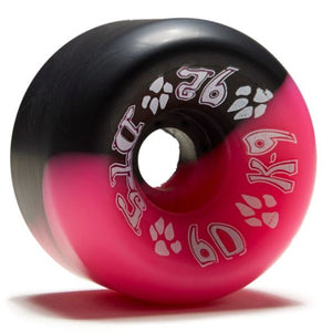 Dogtown Wheels 60mm 92a Black/Pink