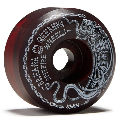 Spitfire Wheels 53mm Formula4 Breana Tormentor Black/Red Swirl 99A
