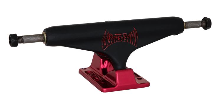 Independent Trucks 144 Voltage Span Black Ano Red Forged