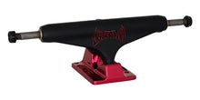 Load image into Gallery viewer, Independent Trucks 144 Voltage Span Black Ano Red Forged Hollow