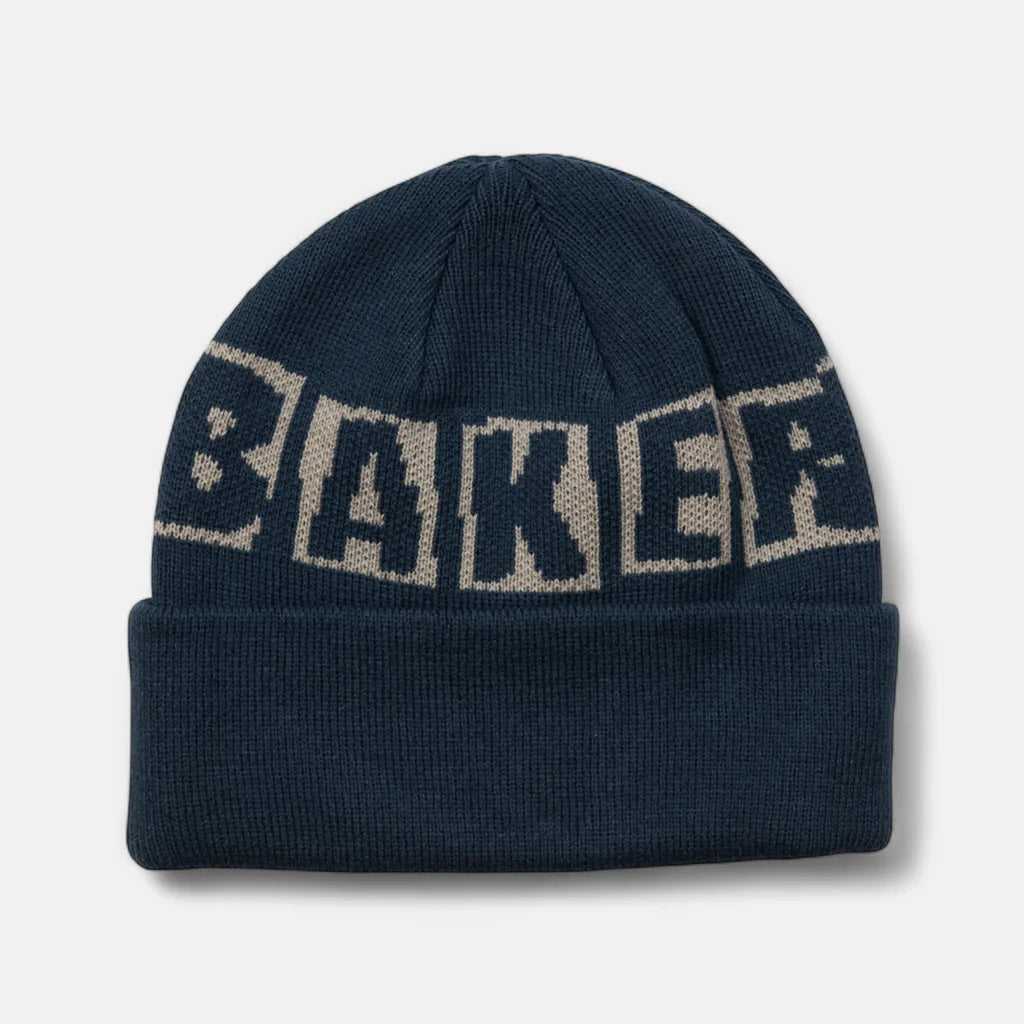 Baker Beanie Brand Logo Navy