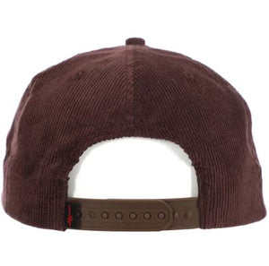 Deathwish Hat Corduroy Brown Stomp