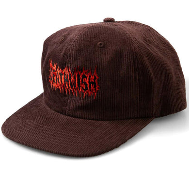 Deathwish Hat Corduroy Brown Stomp