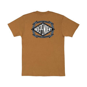 Independent Tee Summit Scroll Brown Sugar