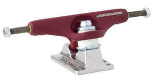 Independent Trucks 144 BTG Speed Burgundy Silver