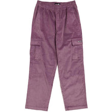 Load image into Gallery viewer, Welcome Pants Cargo Chamber Corduroy Berry