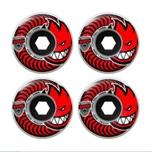 Load image into Gallery viewer, Spitfire Wheels 54mm 80HD Clear/Red Classic Full
