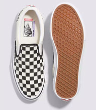 Load image into Gallery viewer, Vans Slip On Skate Checkerboard Black/White