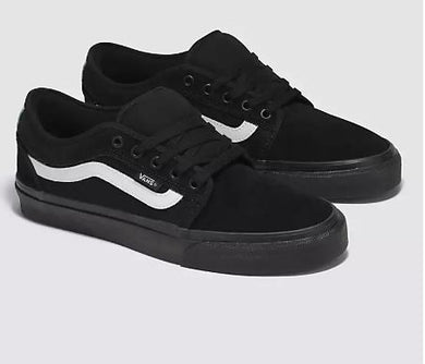 Vans Skate Chukka Low Side Stripe Black Black White