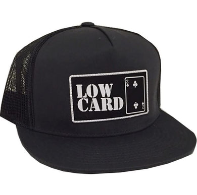 Lowcard Hat Trucker Mesh Classic Black