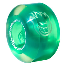 Load image into Gallery viewer, Spitfire Wheels 53mm Classics Saphire Clear Green 90a