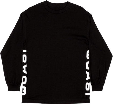 Quasi Longsleeve Tee Corp Black Medium