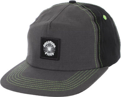 Creature Hat Web Grey Black Unstructured Hat