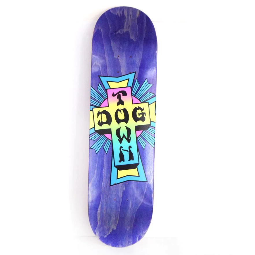 Dogtown Deck 8.25 Cross Logo Neon