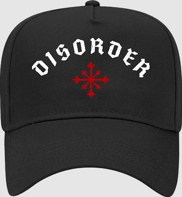 Disorder Hat Arch Logo Black