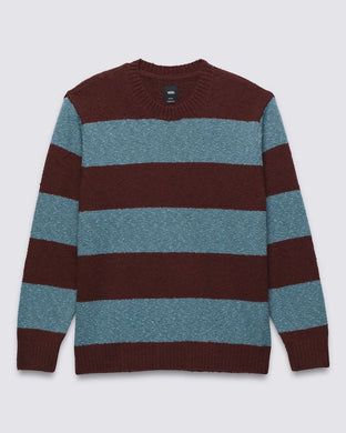 Vans Sweater Darby Stripe Crew Bitter/Chocola