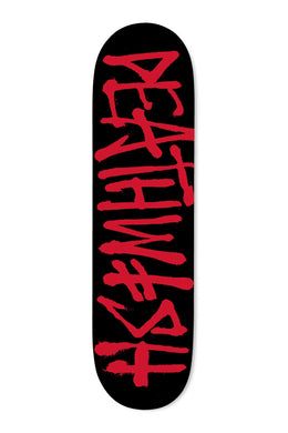 Deathwish Deck 8.25 Deathspray Black Red
