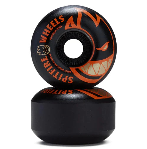 Spitfire Wheels 53mm 99a Bighead Black Orange Formula Four