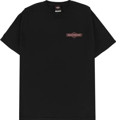 Independent Tee Diamond Groundwork Pigment Black