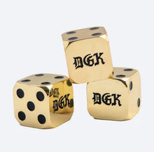 Load image into Gallery viewer, DGK Cee-lo Dice Gold