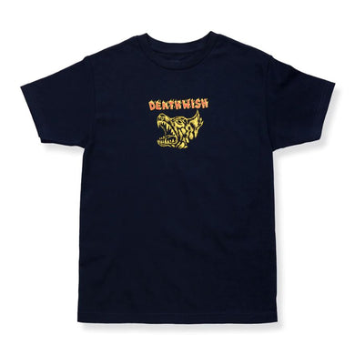 Deathwish Tee Man's Best Friend Navy