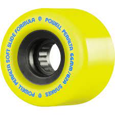 Powell Peralta Wheels Snakes 66mm 82a Yellow