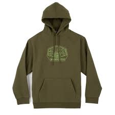 Alien Workshop Hoodie OG Logo Lines Olive Green