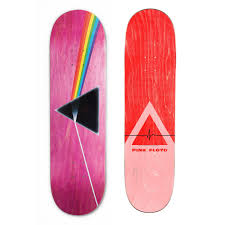 Habitat Deck 8.5 Pink Floyd Dark Side of the Moon Pink Veneer