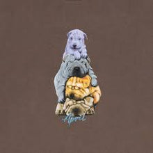 Load image into Gallery viewer, April Tee The Dogs Washed Brown