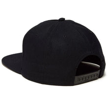 Load image into Gallery viewer, Dogtown Hat Cross Letters Flip Mesh Snapback Black